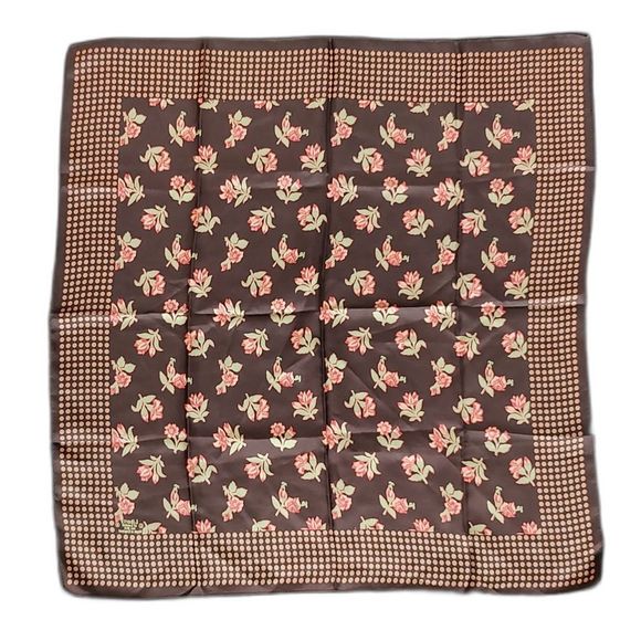 Liberty of London Accessories - Silk Vintage Liberty of London Floral Scarf 23" x 24"